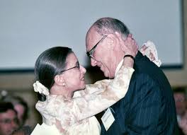 Ginsberg with hubby